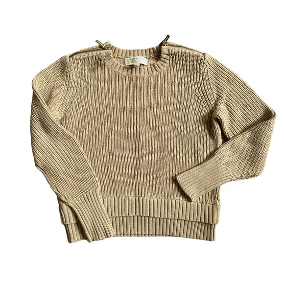 Michael Kors Cotton Rib Sweater - Picture 1 of 16
